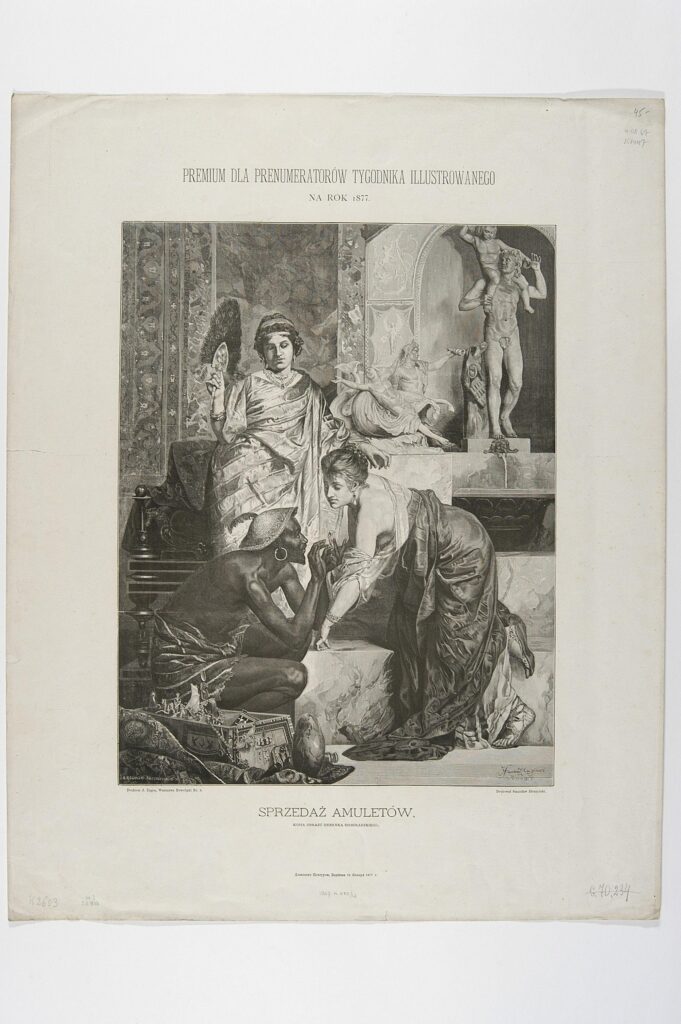 Premjum dla prenumeratorów „Tygodnika Ilustrowanego” za 1877 r., Biblioteka Narodowa